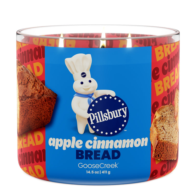 Apple Cinnamon Bread 3-Wick Pillsbury Candle [AXYC]