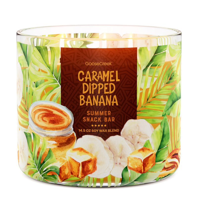 Caramel Dipped Banana 3-Wick Candle [PLYJ] [PLYJDH]